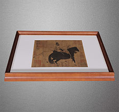 乌海市书画装裱配框服务案例